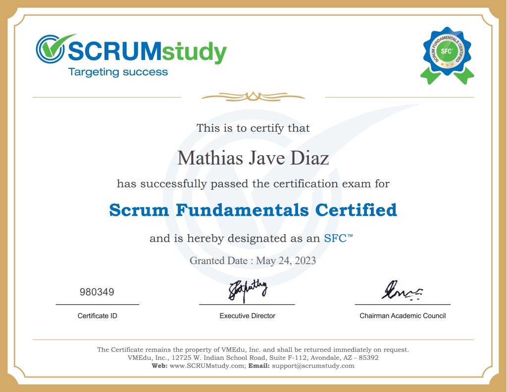 Scrum Fundamentals