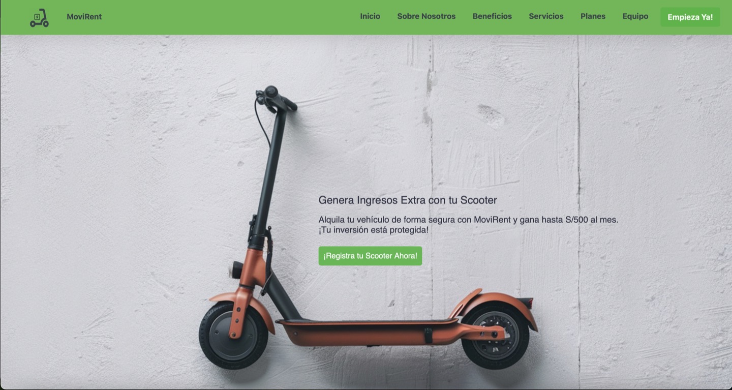 MoviRent — Electric scooter rental